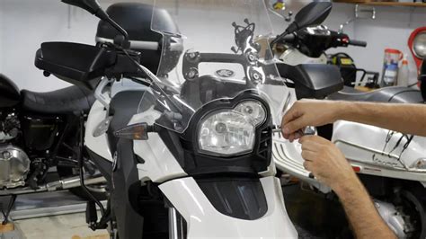 BMW G650GS LED Headlight Upgrade YouMotorcycle