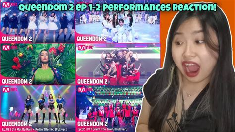 QUEENDOM 2 EP 1 2 Stages First Time Reaction VIVIZ Hyorin WJSN