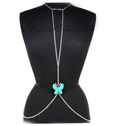 Butterfly Chain Body Jewelry On Storenvy