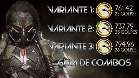 Guia De Combos De Kabal Variantes Competitivas Mortal Kombat