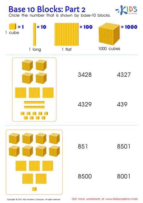 Place Value To Worksheets