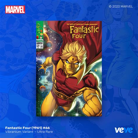 Marvel Digital Comics Fantastic Four Veve Digital