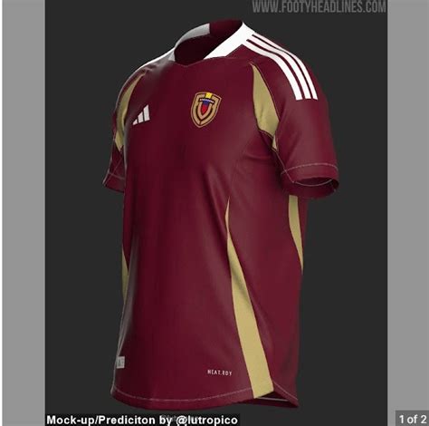 FVF Nueva camiseta de la Vinotinto será anunciada el 27 de febrero