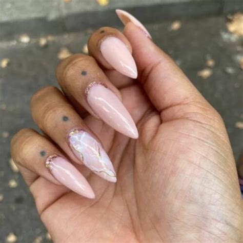 Pink Marble Nails 70 Stunning Designs You Should Try This Month