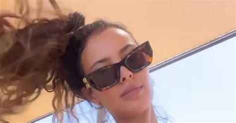 Love Island Host Maya Jama Stuns In Patterned Bikini Ahead Of Show S Final OK Magazine