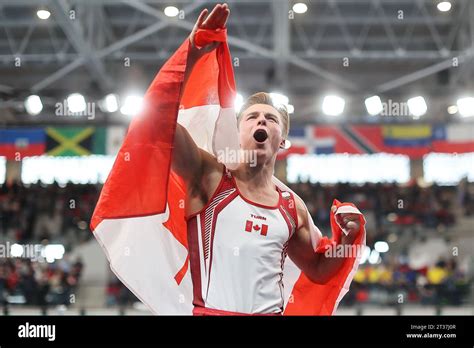 Santiago Chile 23rd Oct 2023 Felix Dolci Of Canada Celebrates A