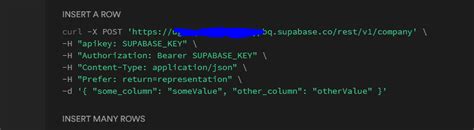 How Do I Insert And Get The Inserted Record Using REST API Supabase