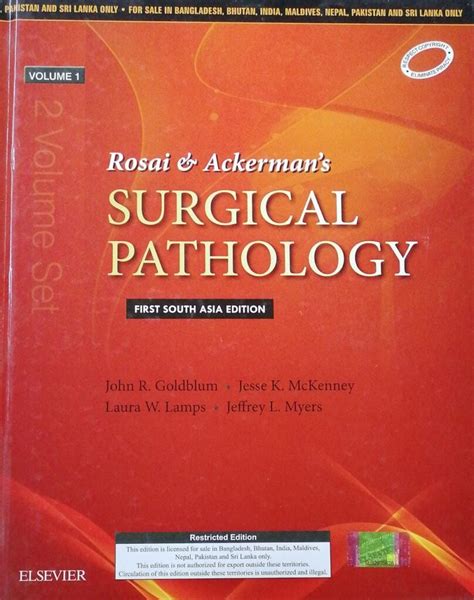 Rosai Ackermans Surgical Pathology 2 Volume Set First South Asia