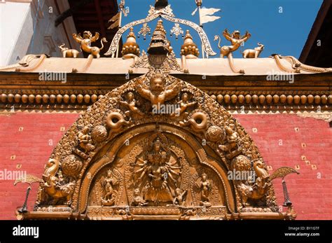 The Splendid Golden Gate Portal Entry To The 55 Window Palace In