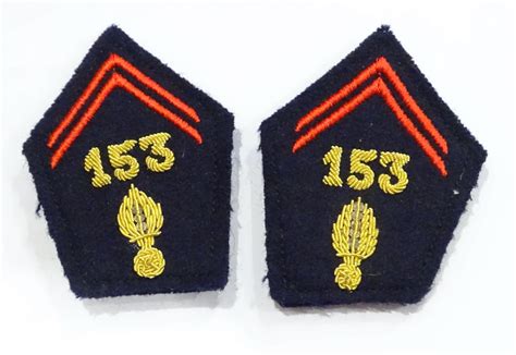 Pattes De Collet D Officier R Giment D Infanterie Mutzig