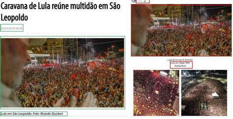 AFP Checamos On Twitter A Imagem Do Ex Presidente Lula Desfocado