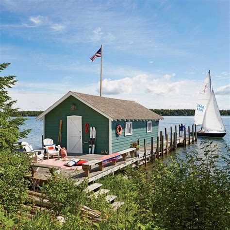 Charming Michigan Lake Cottage Tour Coastal Living Lake Cottage