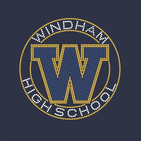 Windham High School Circle Logo - Sparkle Gear