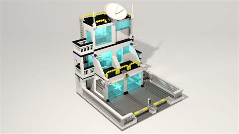 3D LEGO Police Station Model - TurboSquid 1987116