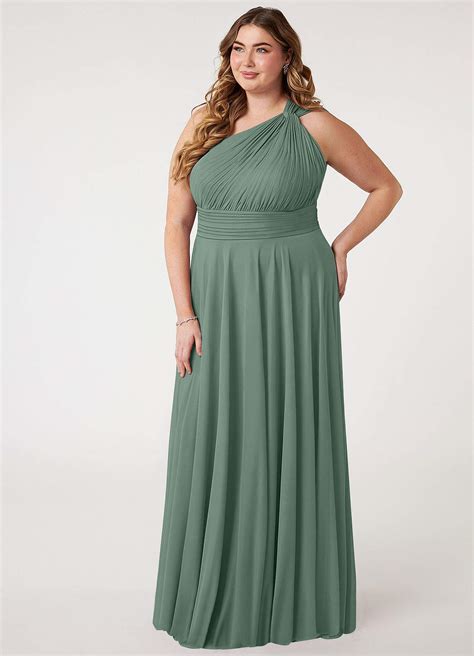 Azazie Charlize Eucalyptus Bridesmaid Dresses Azazie CA