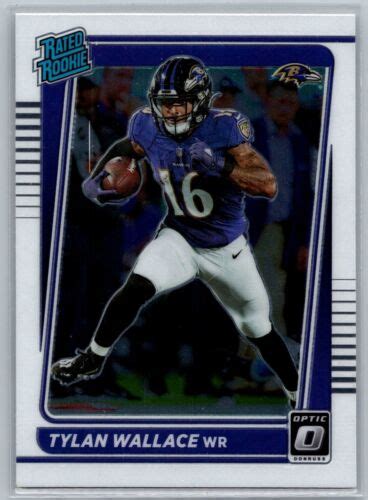 Panini Donruss Optic Rated Rookie Tylan Wallace Baltimore