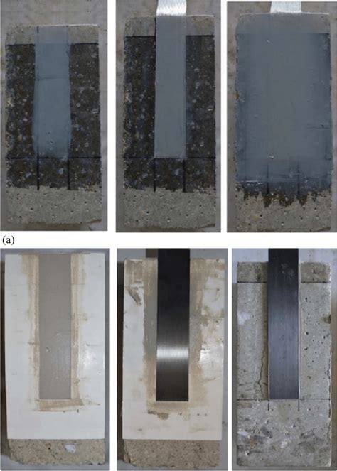 Installation Process Of Frp Strips A Frp Sheet And B Cfrp