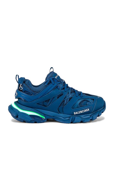 Balenciaga Led Track Sneaker In Blue Fwrd