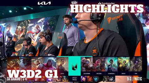 Sk Vs Fnc Highlights Week 3 Day 2 Lec Spring 2024 Sk Gaming Vs