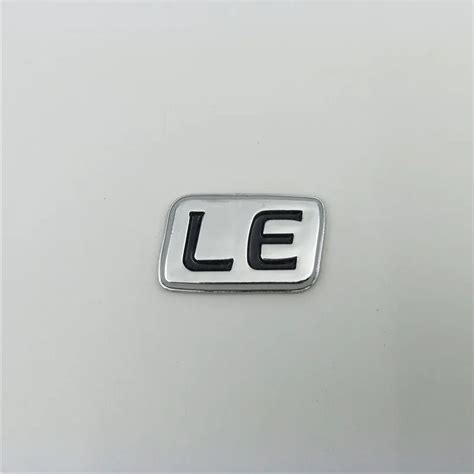 For Toyota Corolla Le Rear Trunk Emblem Badge Logo Stickers