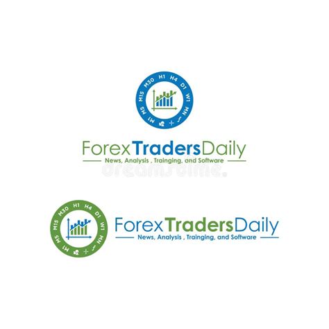 Forex Traders daily Logo Design Template Editorial Image - Illustration ...