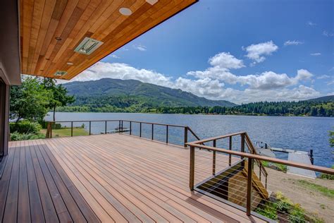 Lake Whatcom Modern Remodel High End Home Design And Home Builders