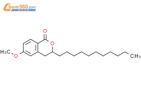 402827 94 5 1H 2 Benzopyran 1 one 3 4 dihydro 6 methoxy 3 undecyl 化学式