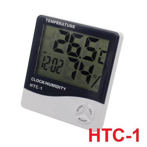 Jual HTC HTC-1 HTC-2 Thermometer Hygrometer Digital Higrometer ...