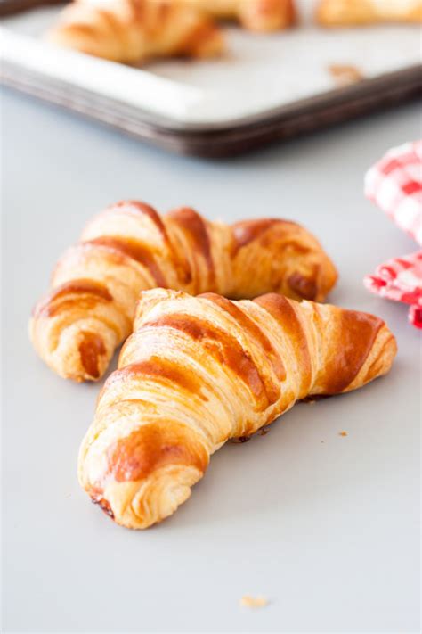 Croissants Maison P Te Lev E Feuillet E La Raffinerie Culinaire