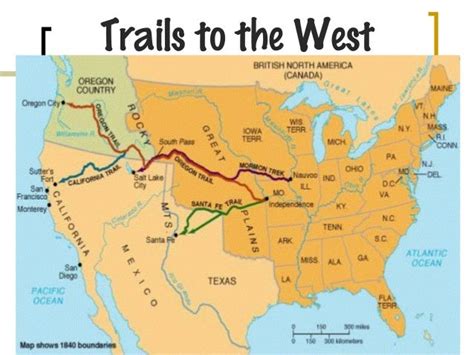 California Gold Rush Trail Map