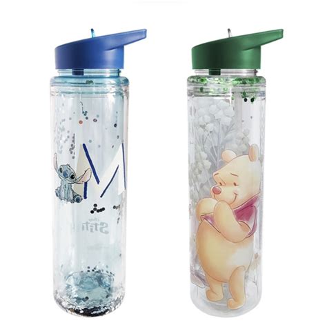 Jual TODAX Botol Minum Karakter Disney Stitch Pooh 650ml Tumbler Minum