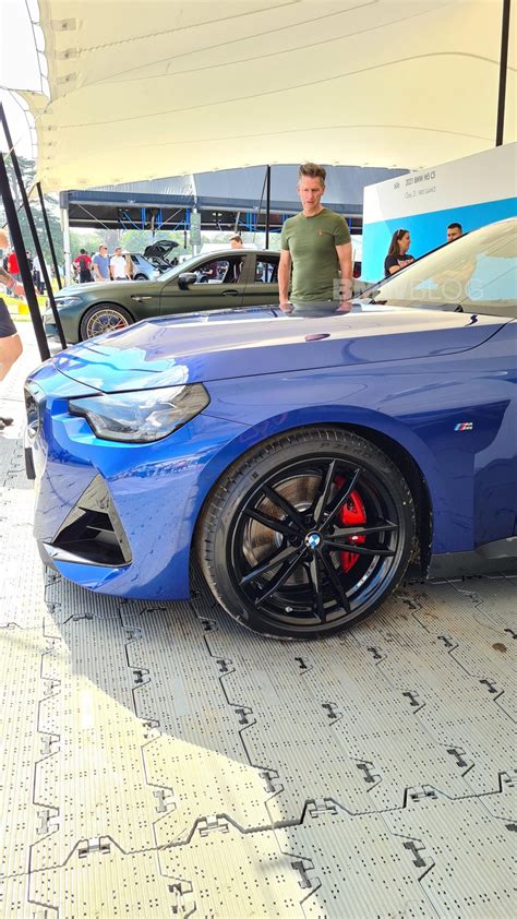 2022 Bmw 220d M Sport Package In Portimao Blue Live From Goodwood Festival Of Speed