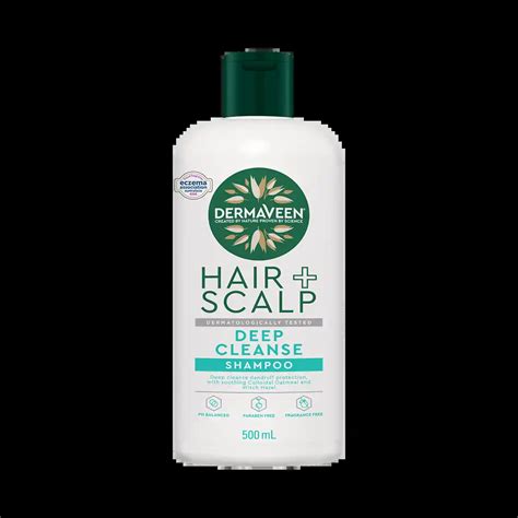 Hair Scalp Deep Cleanse Shampoo For Sensitive Scalps And Oily Hair Dermaveen