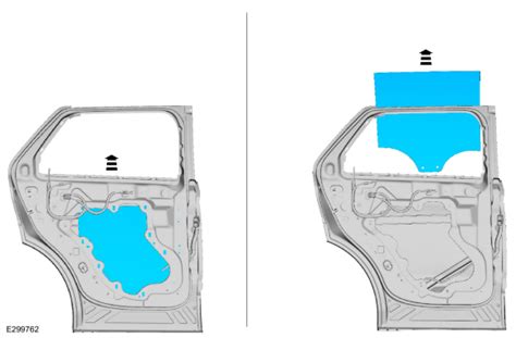 Ford Explorer - Снятие и установка - Стекло задней двери - Стекла, рамы ...