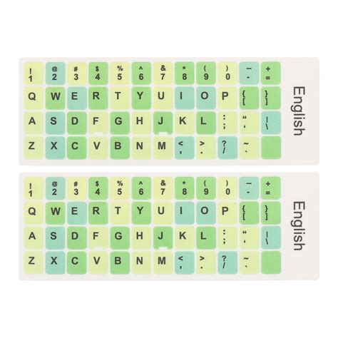 Universal English Keyboard Stickers, Replacement Keyboard Stickers ...