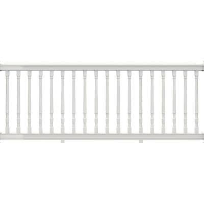 Veranda Premier Series Ft X In White Polycomposite Rail Kit With