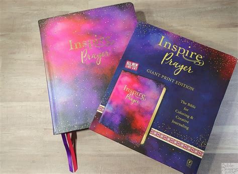 NLT Giant Print Inspire Prayer Bible Review Bible Buying Guide