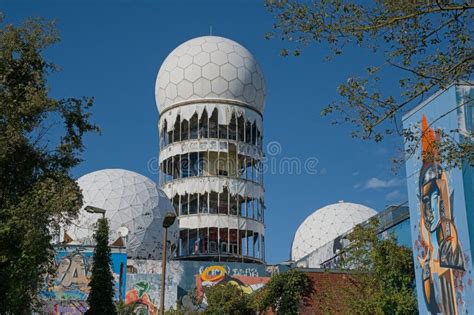 Radar Domes Of Teufelsberg Berlin Editorial Stock Image Image Of