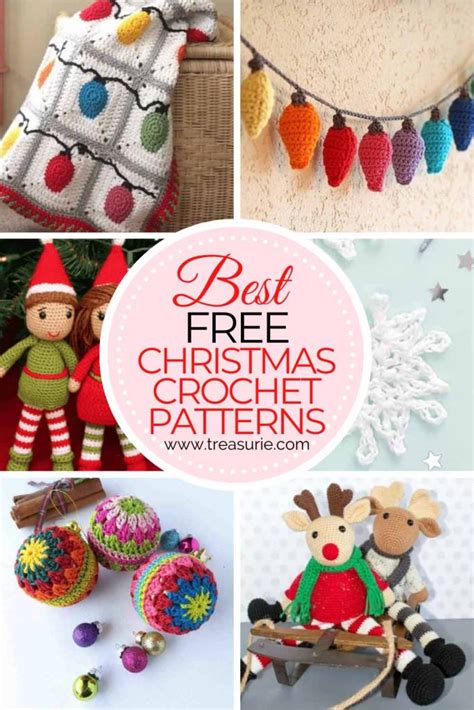 27 Free Christmas Crochet Patterns To Make Today TREASURIE