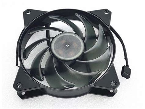 120mm Cooling Fan MF120R DF1202512RFMN 2V 0.37A 4 Wires 4 Pins RED Led ...