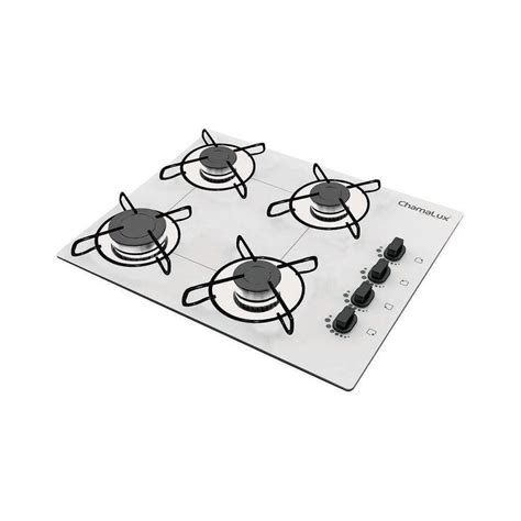 Cooktop 4 Bocas Chamalux Glp Branco 64 Bivolt