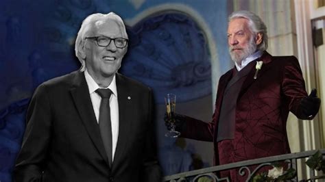 Fallece Donald Sutherland, actor que dio vida al ‘Presidente Snow’ en ...