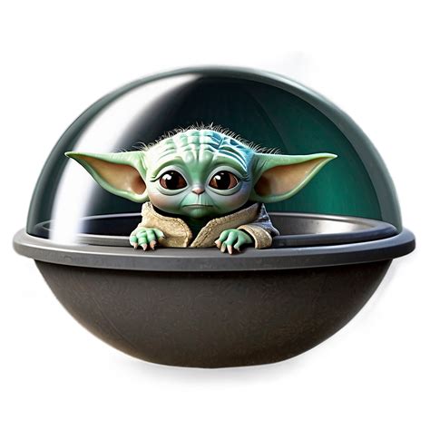 Baby Yoda In Pod Png Kpf Png Image