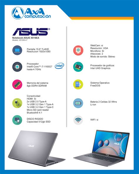 Notebook ASUS X515EA Intel Core I7 8gb Ram SSD 512Gb 15 6 LC