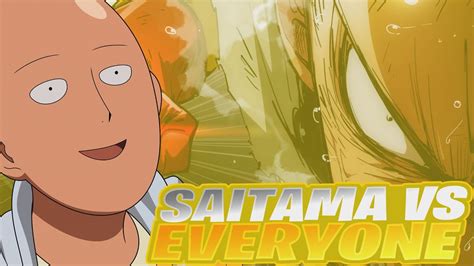 Saitama Vs Everyone One Punch Man Mugen YouTube