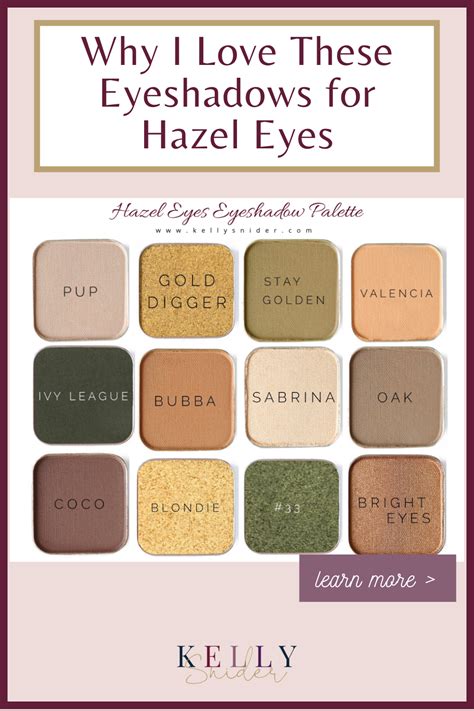 The Best Eyeshadow Colors For Hazel Eyes From Maskcara Artofit