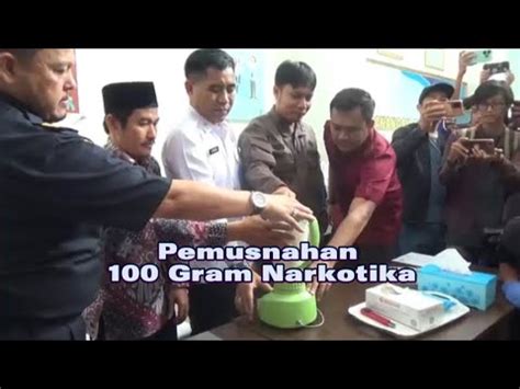 BNN BANTEN GAGALKAN PEREDARAN NARKOTIKA JARINGAN LAPAS TANGERANG YouTube