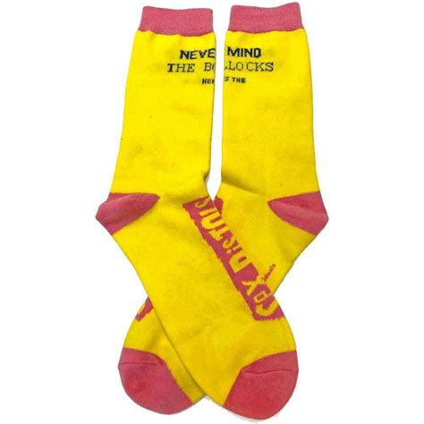The Sex Pistols Unisex Ankle Socks Never Mind The Bollocks Uk Size By The Sex Pistols