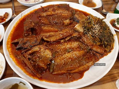 신당동 명태조림 맛집 명태어장 신당점 매콤시래기 명태조림 네이버 블로그