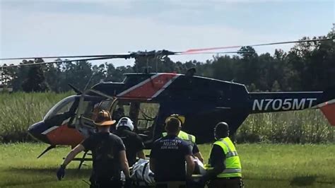 1 Person Airlifted After 2 Vehicle Crash In Horry County